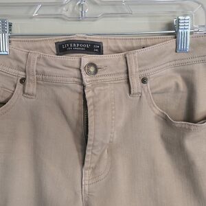 Liverpool Tan Jeans 33x34. Great Condition.